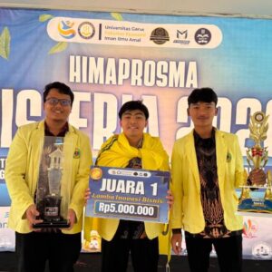 Hebat! Tim Mahasiswa Manajemen FEB UNIKU Raih Juara 1 dan Boyong Piala Bergilir Bupati Garut dalam Lomba Inovasi Bisnis HISTERIA 2026