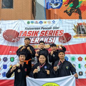 Mahasiswa FEB Uniku Raih Prestasi di Ajang Pencak Silat Tasik Series Beraksi Championship